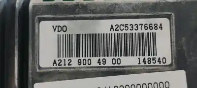 Pezzo di ricambio per auto di seconda mano display multifunzione per mercedes-benz clase e (w212) lim. 3.0 cdi cat riferimenti oem iam a2129004900  