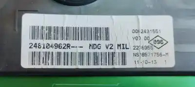 Second-hand car spare part dashboard for dacia duster (hs_) 1.5 dci 4x4 (hsmc, hsmd) oem iam references 248104962r  