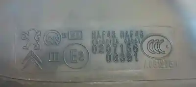 Peça sobressalente para automóvel em segunda mão espelho retrovisor esquerdo por citroen c3 1.6 hdi 75 fap referências oem iam e20207156  