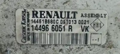 Pezzo di ricambio per auto di seconda mano intercooler per dacia duster (hs_) 1.5 dci 4x4 (hsmc, hsmd) riferimenti oem iam 144966051r  