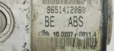 Pezzo di ricambio per auto di seconda mano abs per citroen c3 1.4 hdi exclusive riferimenti oem iam 9651412080  
