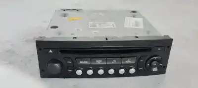 Peça sobressalente para automóvel em segunda mão sistema de áudio / rádio cd por citroen c3 1.4 hdi referências oem iam 98016070xt