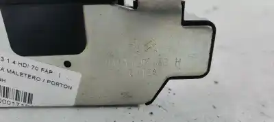 Pezzo di ricambio per auto di seconda mano baule / serratura del cancello per citroen c3 1.4 hdi riferimenti oem iam 9151487499h  