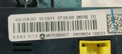 Peça sobressalente para automóvel em segunda mão comando de sofagem (chauffage / ar condicionado) por citroen c3 1.4 hdi referências oem iam 96753994xt  