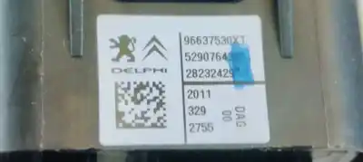 Second-hand car spare part left front power window switch for citroen c3 1.4 hdi oem iam references 96637530xt  