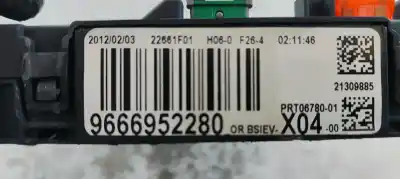 Second-hand car spare part fuse box unit for citroen c3 1.4 hdi oem iam references 9666952280  