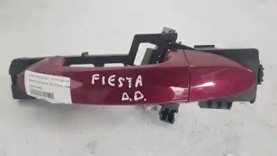Peça sobressalente para automóvel em segunda mão puxador exterior frente direito por ford fiesta (cb1) 1.6 tdci 95 fap referências oem iam 8a61a224a36