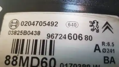 Peça sobressalente para automóvel em segunda mão servo freio por citroen c3 1.4 hdi referências oem iam 9672460680  
