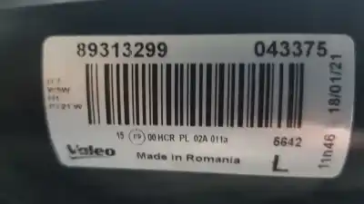 Pezzo di ricambio per auto di seconda mano faro anteriore sinistro per opel corsa d catch me riferimenti oem iam 89313299  