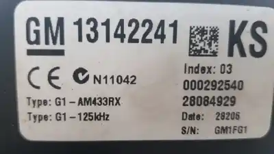 Pezzo di ricambio per auto di seconda mano scatola relè/fusibili per opel corsa d cosmo riferimenti oem iam 13142241  