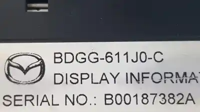 Автозапчасти б/у многофункциональный дисплей за mazda 3 berlina (bp) 2.0 i komp 180 fap ссылки oem iam bdgg611j0c  