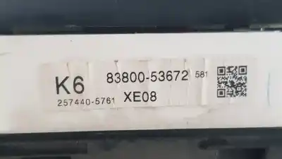 Автозапчастина б/у панель інструментів для lexus is200 (ds2/is2) 2.2 d-cat посилання на oem iam 8380053672  