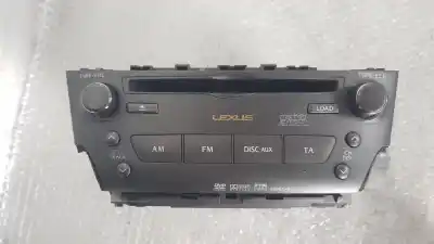 Автозапчастина б/у аудіо система / радіо cd для lexus is200 (ds2/is2) 2.2 d-cat посилання на oem iam 8612053420