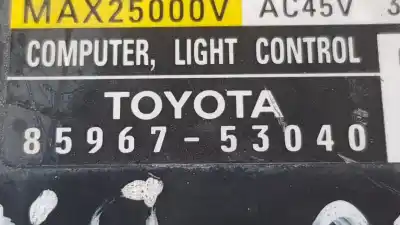 Автозапчастина б/у блок управління ксеноновими фарами для lexus is200 (ds2/is2) 2.2 d-cat посилання на oem iam 8596753040  