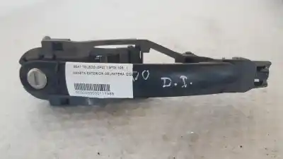 Peça sobressalente para automóvel em segunda mão puxador exterior dianteiro esquerdo por seat toledo (5p2) 1.9tdi 105 referências oem iam 