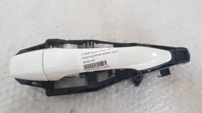 Peça sobressalente para automóvel em segunda mão puxador exterior traseiro esquerdo por citroen c4 lim. 1.6 hdi 115 fap referências oem iam 9674812180