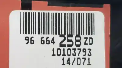 Автозапчасти б/у многофункциональное управление за citroen c4 lim. 1.6 hdi 115 fap ссылки oem iam 96664258zd  