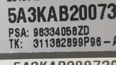 Автозапчасти б/у передняя левая подушка безопасности за opel vivaro c furgoneta (k0) 2.0 ссылки oem iam 98334058zd  