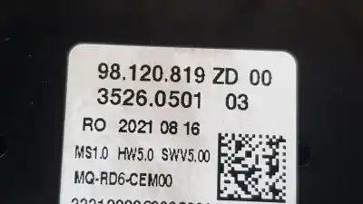 Автозапчасти б/у многофункциональное управление за citroen jumpy iii autobús (v_) 1.5 bluehdi 100 ссылки oem iam 98120819zd  