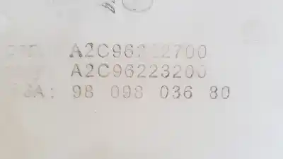 Автозапчасти б/у чистый депозит за citroen jumpy iii autobús (v_) 1.5 bluehdi 100 ссылки oem iam 9809803680  