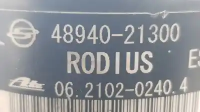Автозапчастина б/у абс для ssangyong rodius 2.7 xdi 165 посилання на oem iam 4894021300  