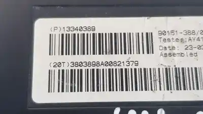 Second-hand car spare part electronic module for opel astra j lim. 1.3 16v cdti oem iam references 13340389  