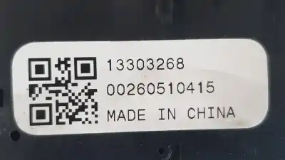 Second-hand car spare part indicator switch for opel astra j lim. 1.3 16v cdti oem iam references 13303268  