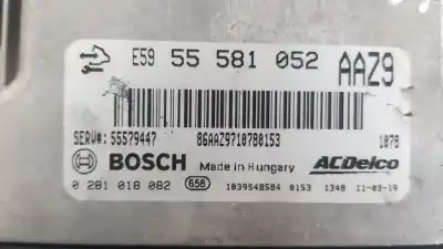 Автозапчастина б/у ебу контролер двигуна для opel astra j lim. 1.3 16v cdti посилання на oem iam 0281018082  