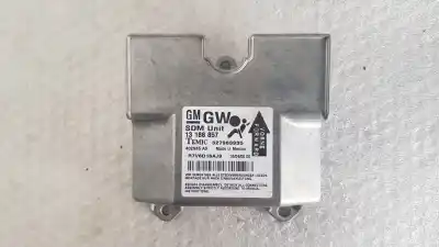 Peça sobressalente para automóvel em segunda mão centralina de airbag por opel astra h berlina 1.6 16v referências oem iam 13188857