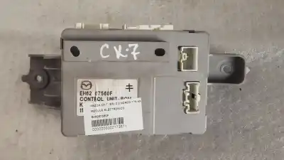 Автозапчастина б/у електронний модуль для mazda cx-7 (er) 2.2 turbodiesel cat посилання на oem iam eh6267560f
