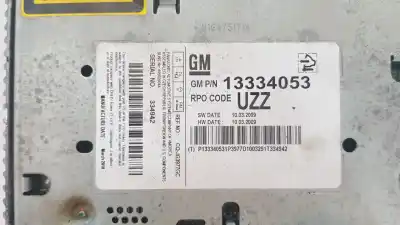 Second-hand car spare part audio system / radio cd for opel astra j lim. 1.3 16v cdti oem iam references 13334053  