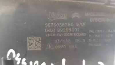 Автозапчастина б/у правий передній пілот для citroen c4 picasso ii 1.6 bluehdi 120 посилання на oem iam 9676036280  