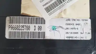 Peça sobressalente para automóvel em segunda mão quadrante por citroen c2 (jm_) 1.1 referências oem iam p9660225780  