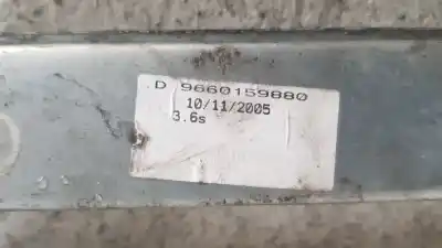 Peça sobressalente para automóvel em segunda mão elevador de vidros dianteiro direito por citroen c2 (jm_) 1.1 referências oem iam 9660159880  