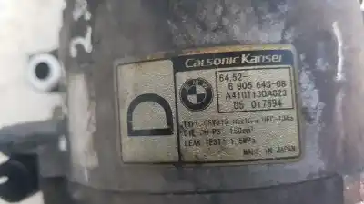 Peça sobressalente para automóvel em segunda mão compressor de ar condicionado a/a a/c por bmw x3 (e83) 2.0 16v diesel cat referências oem iam 64526905643  