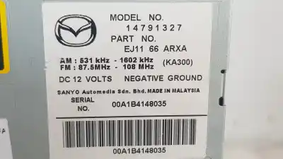 Second-hand car spare part audio system / radio cd for mazda cx-7 (er) 2.2 turbodiesel cat oem iam references 14791327  