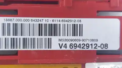 Peça sobressalente para automóvel em segunda mão caixa de fusíveis e relés por bmw serie 1 berlina (e81/e87) 2.0d 143 [118] fap referências oem iam 61146942912  