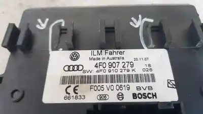 Second-hand car spare part electronic module for audi a6 berlina (4f2) 2.0 tdi oem iam references 4f0907279  