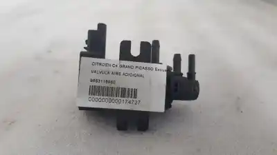 Second-hand car spare part additional air valve for citroen c4 grand picasso exclusive plus oem iam references 9663116980