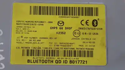 Peça sobressalente para automóvel em segunda mão módulo eletrônico por mazda 6 kombi () (.2012->) 2.0i 145 referências oem iam ghp966dh0f  