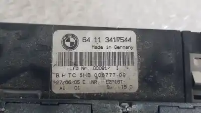 Peça sobressalente para automóvel em segunda mão comando de sofagem (chauffage / ar condicionado) por bmw x3 (e83) 2.0 16v diesel cat referências oem iam 64113417544  