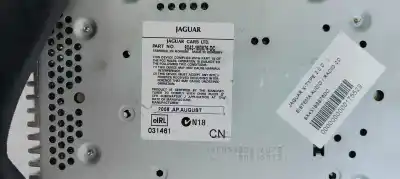 Second-hand car spare part audio system / radio cd for jaguar x-type 2.0 d oem iam references 9x4318b876dc  