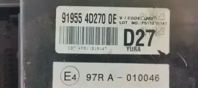 Peça sobressalente para automóvel em segunda mão caixa de fusíveis e relés por kia carnival 2.9 crdi cat referências oem iam 919554d270  