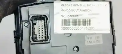 Second-hand car spare part multifunction switch for mazda 6 kombi () (.2012->) 2.0i 145 oem iam references gkl166cm0b  