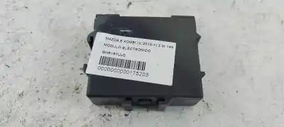 Peça sobressalente para automóvel em segunda mão módulo eletrônico por mazda 6 kombi () (.2012->) 2.0i 145 referências oem iam ghr167uu0  
