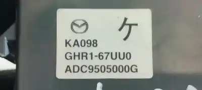 Peça sobressalente para automóvel em segunda mão módulo eletrônico por mazda 6 kombi () (.2012->) 2.0i 145 referências oem iam ghr167uu0  