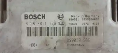 Second-hand car spare part ecu engine control for renault scenic ii emotion oem iam references 0281011776  