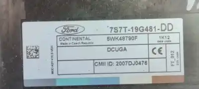 Second-hand car spare part electronic module for ford galaxy (ca1) 2.0 tdci cat oem iam references 7s7t19g481dd  