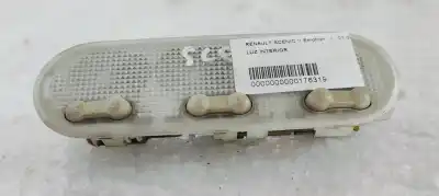 Peça sobressalente para automóvel em segunda mão luz interior por renault scenic ii emotion referências oem iam   