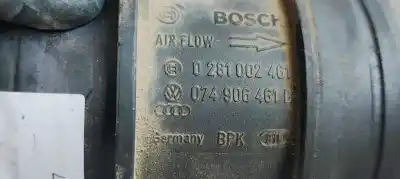 Second-hand car spare part flowmeter for audi a4 avant (8e) 2.0 tdi oem iam references 0281002461  